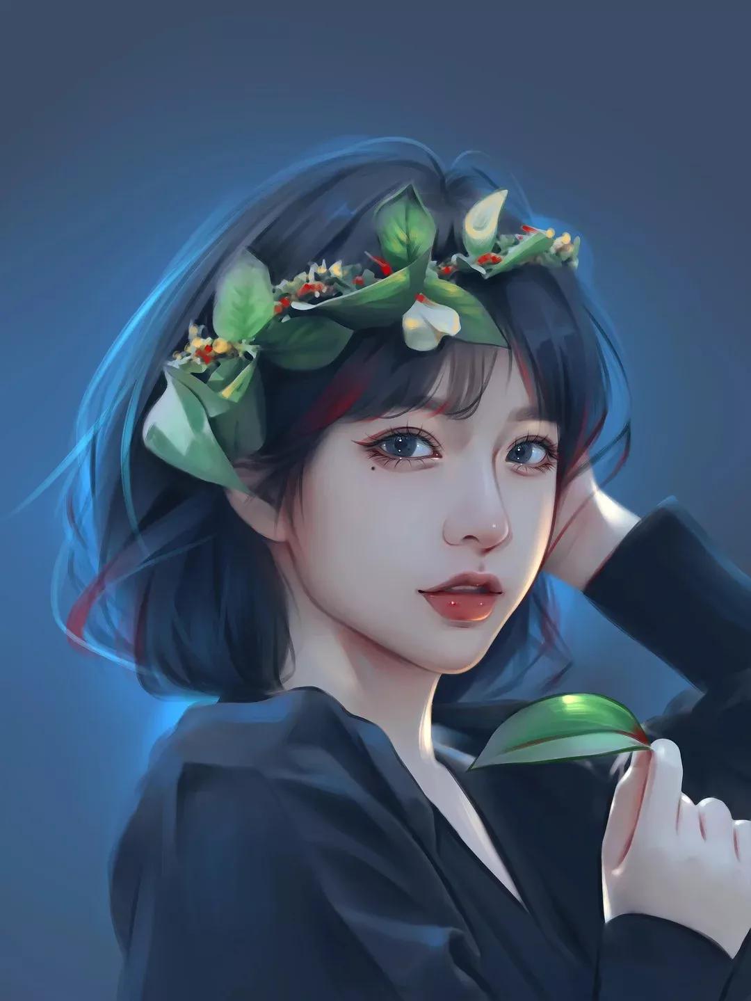 好看的适合女生的微信卡通头像,漫画女生微信头像大全唯美气质