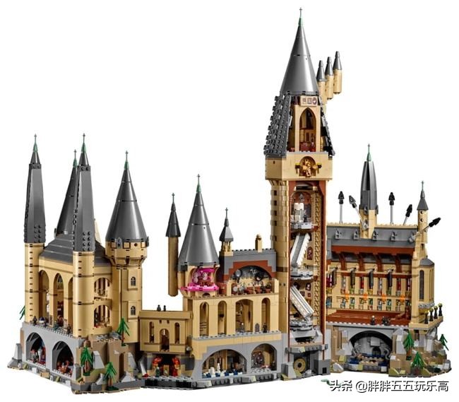 最大盒的乐高积木拼装视频,用十个乐高还原最大的乐高套装