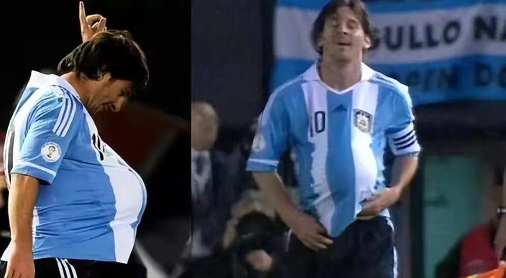 两大球王讨论梅西,两大球王聊梅西