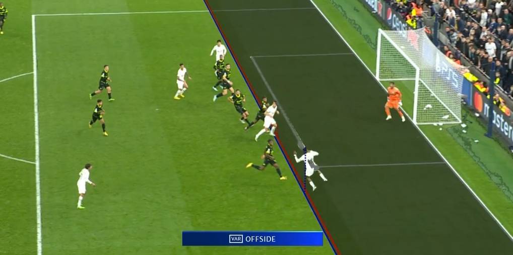 越位8种,热刺斜线越位