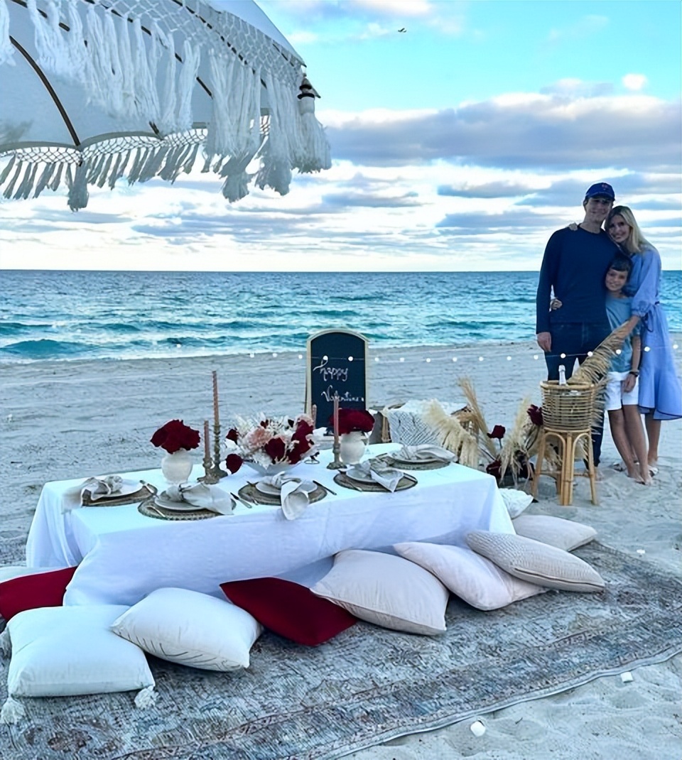 伊万卡和女儿海边,伊万卡和女儿在海边健身视频