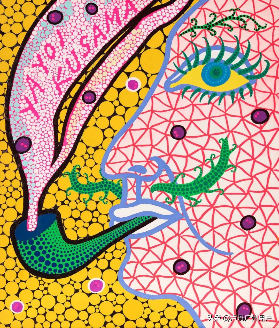 草间弥生作品欣赏,草间弥生画作