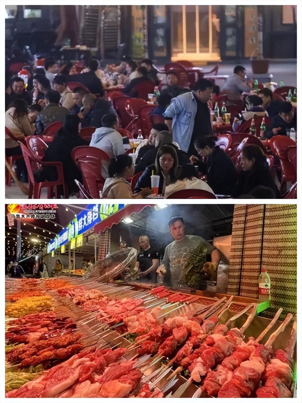 乌鲁木齐多个夜市相继开放快来感受一下浓浓的烟火气吧！