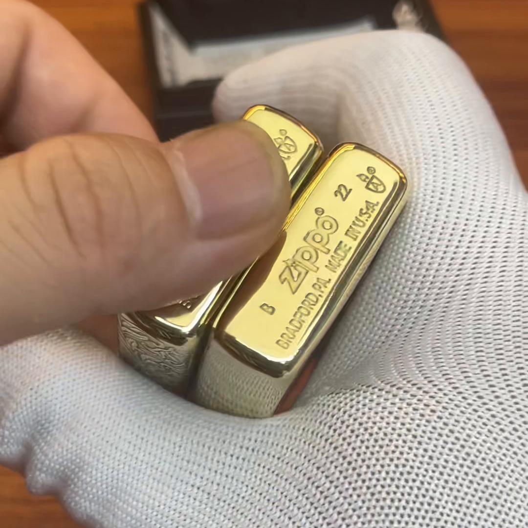 zippo打火机唐草真假区别,zippo打火机唐草盔甲系列