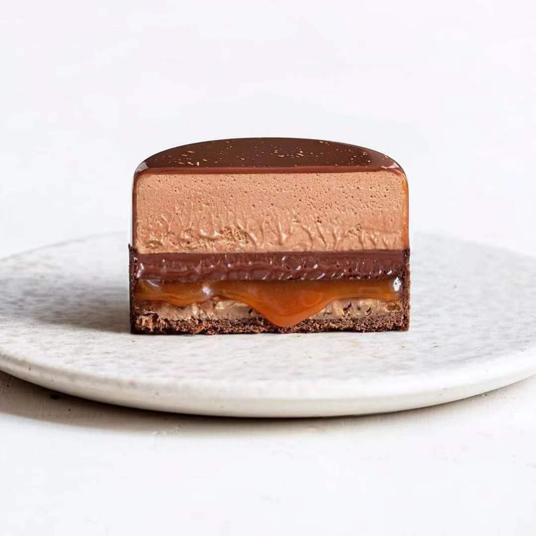 蛋糕切面,蛋糕两层夹心切面图片