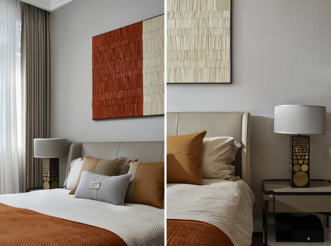 现代简奢空间设计图,245大平层轻奢装修风格