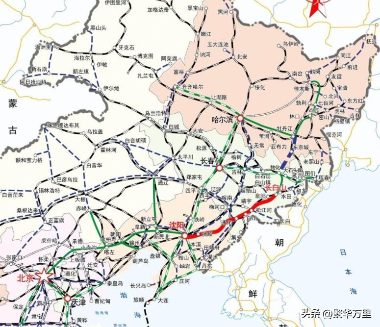 辽宁哪十三个县三个市划归吉林省,辽宁省北部县划入吉林吗