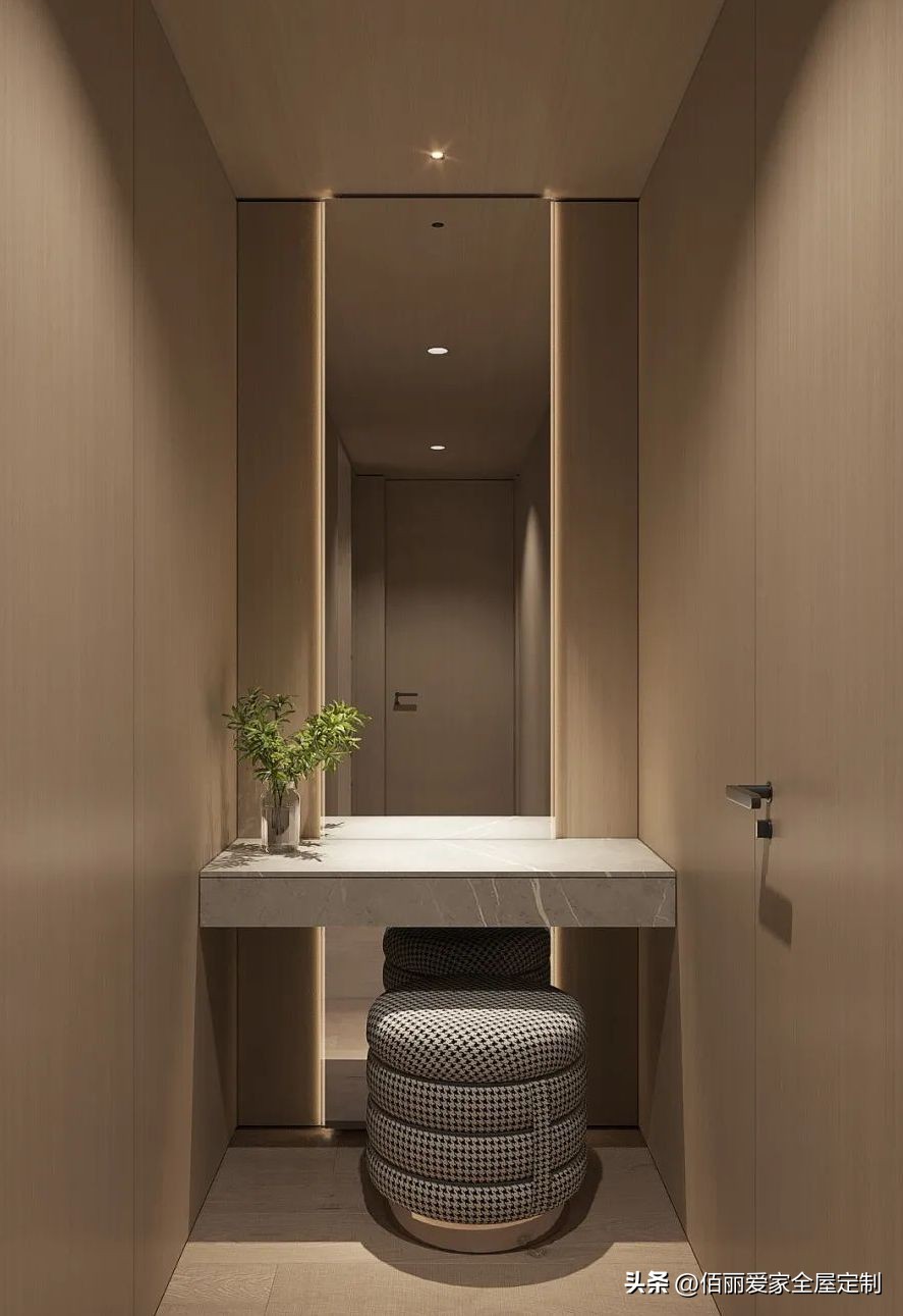 门墙柜一体化解决方案,房间门墙柜一体展示