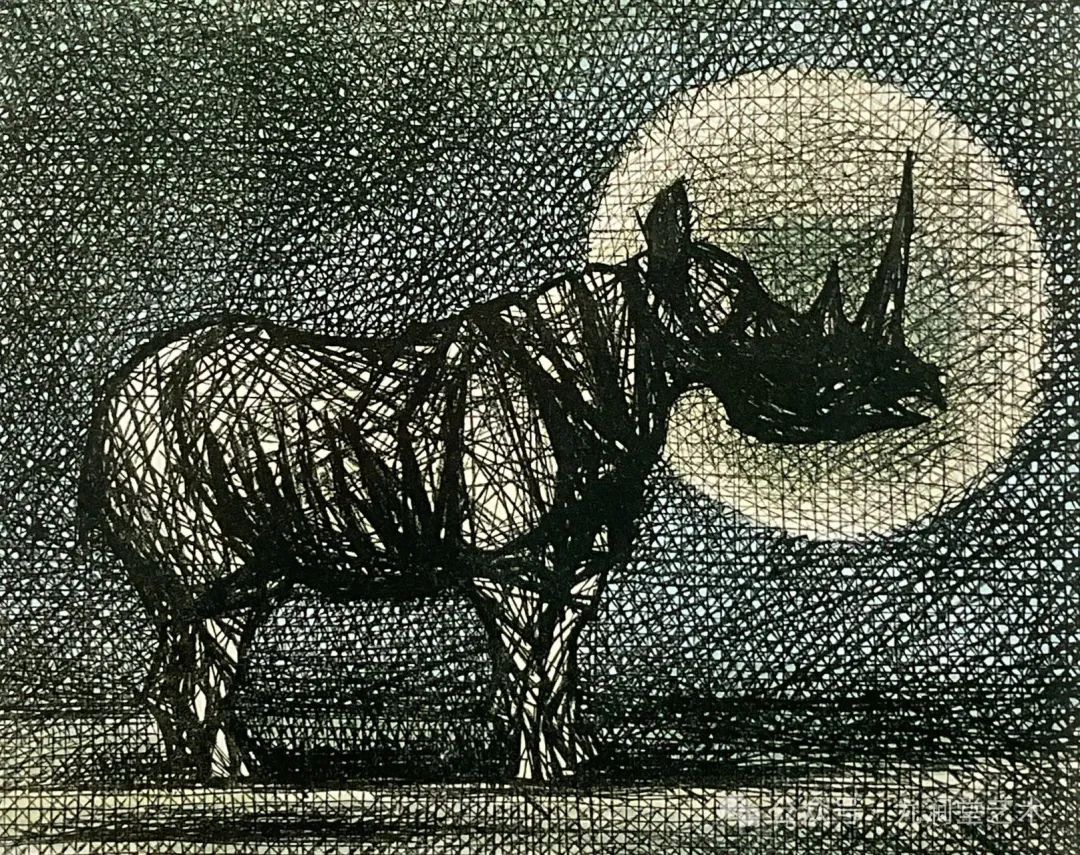 岩彩画与现代结合,岩彩画重彩