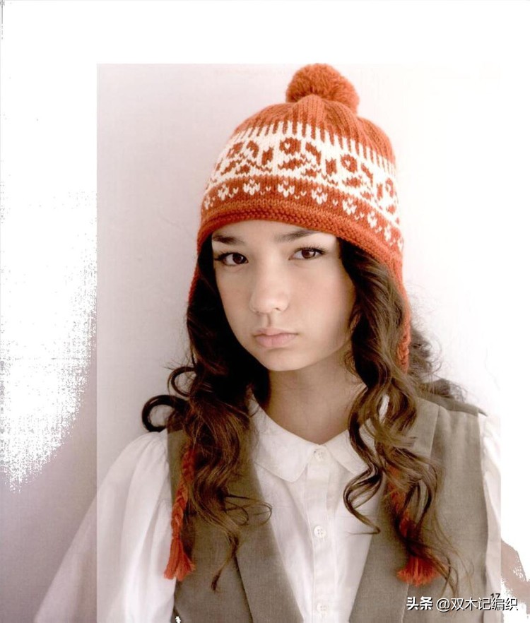 北欧提花帽子视频,提花字母帽子