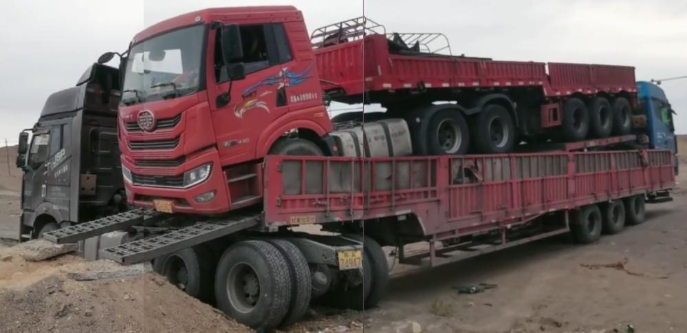 继“子母车”之后，市场惊现“爷孙车”，货运界内卷何时了？