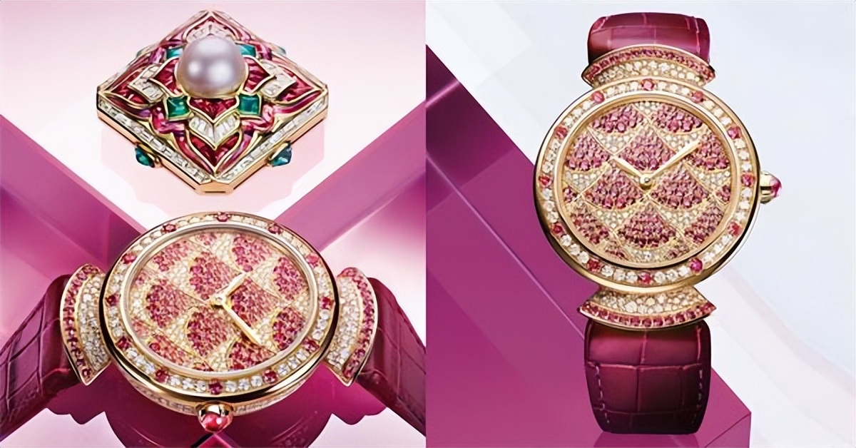 卡地亚最新推出珠宝系列腕表,卡地亚最新镂空腕表