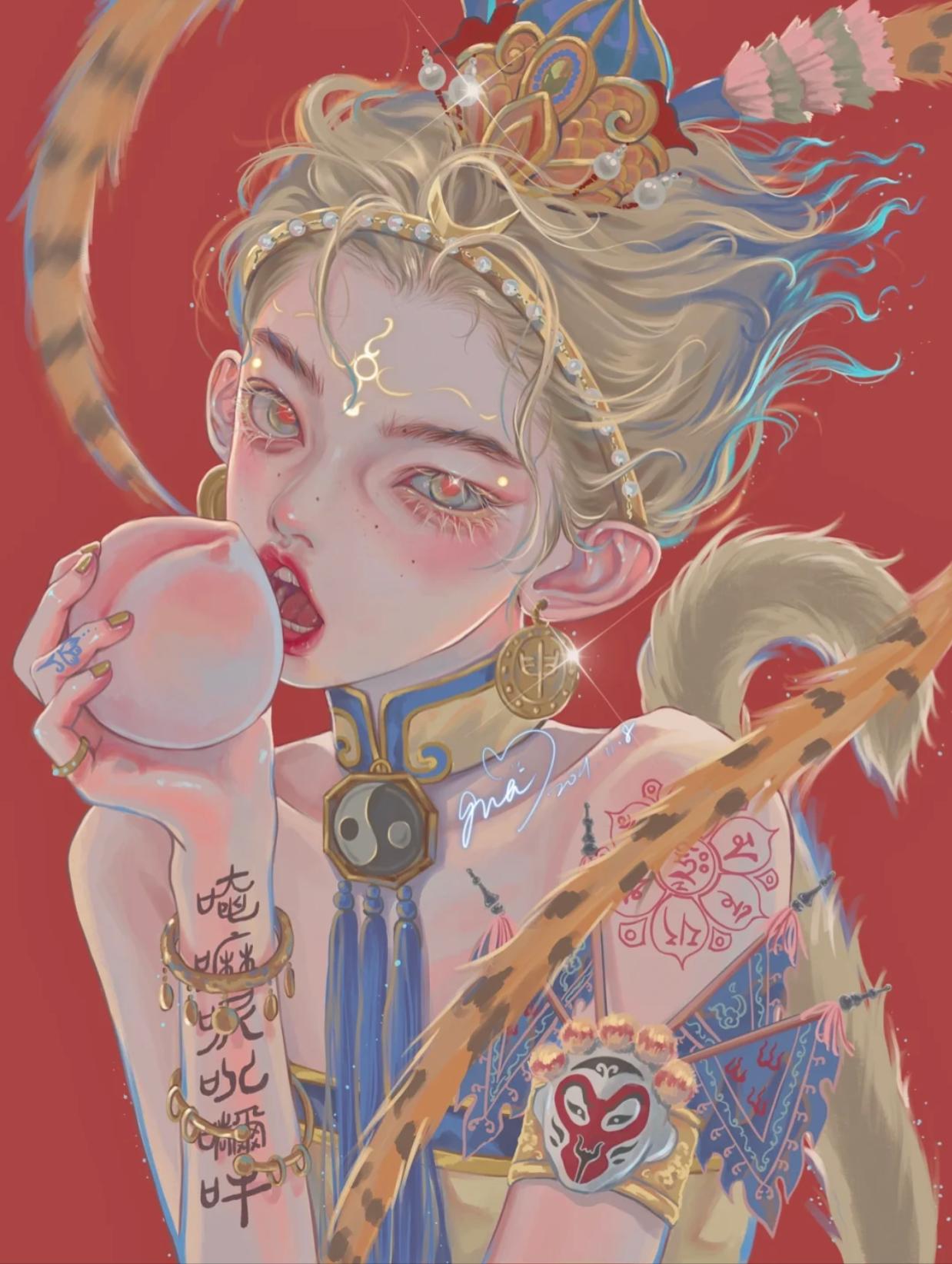 十二生肖萌萌拟人图片,十二生肖拟人化漫画兔子