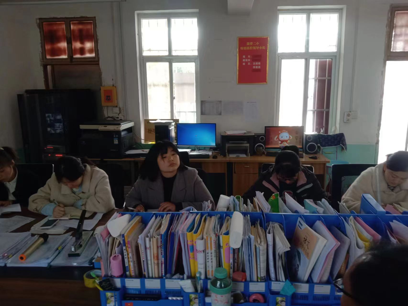 熊背乡大麦王村,背小书包听课评课记录