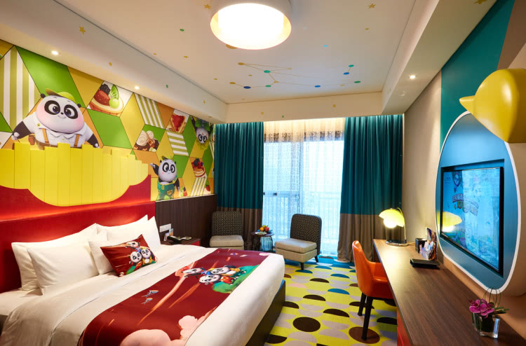 广州长隆熊猫酒店蝴蝶谷,广州长隆熊猫主题酒店五一