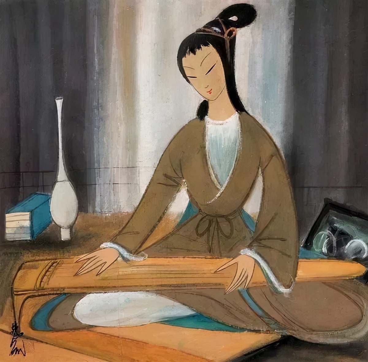 张大千最好的4幅画,盘点张大千的50幅作品