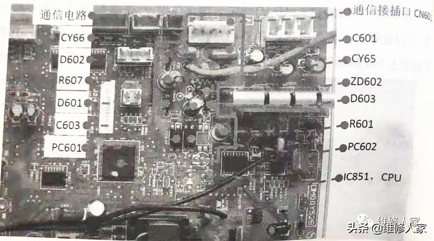 三菱空调电路工作原理,三菱电机变频空调通信故障