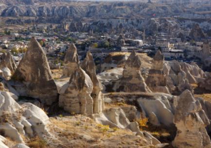 卡帕多奇亚地貌历史,卡帕多西亚地貌岩石类型