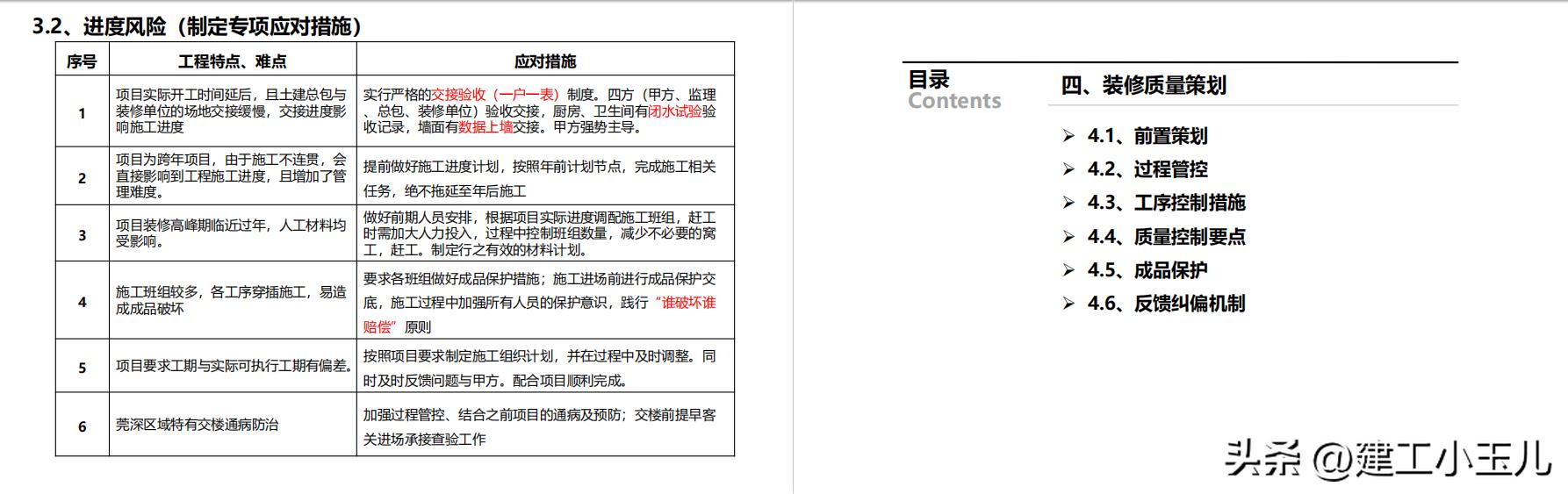 企业装修施工计划书,装修公司工程计划