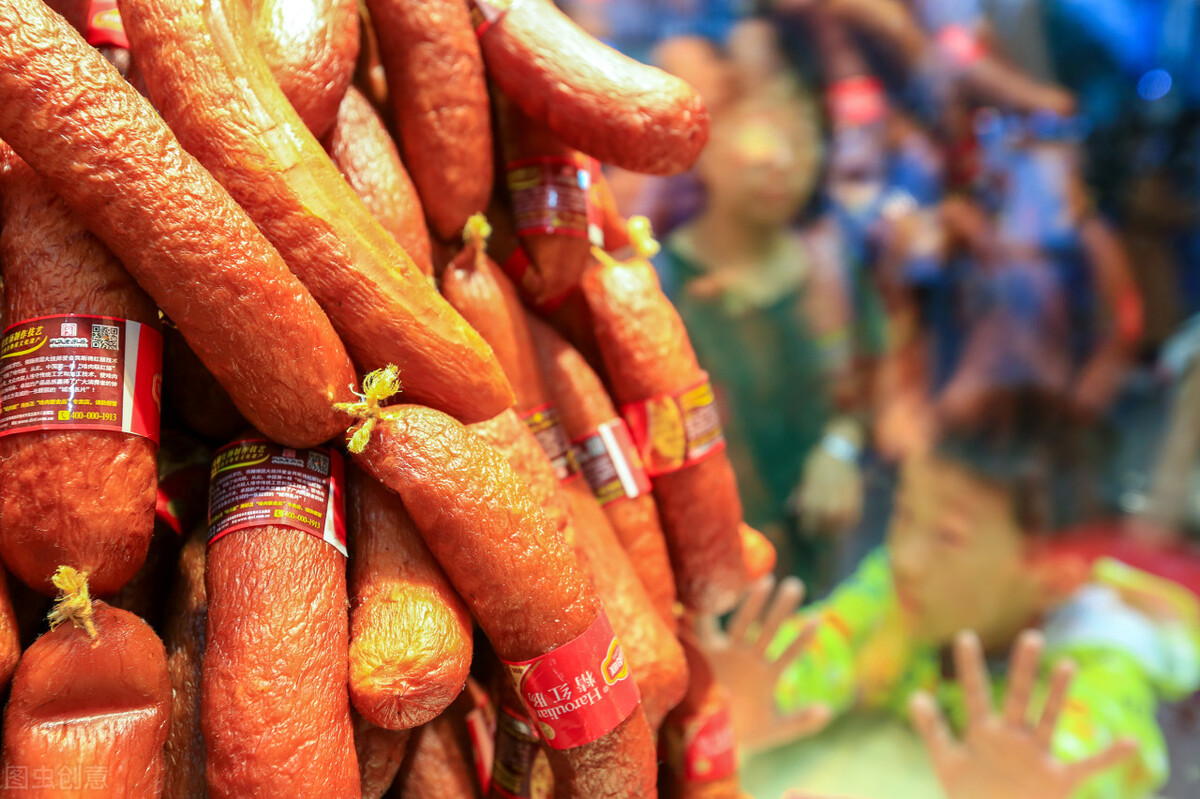 哈尔滨百年名产哈尔滨红肠,哈尔滨百年红肠