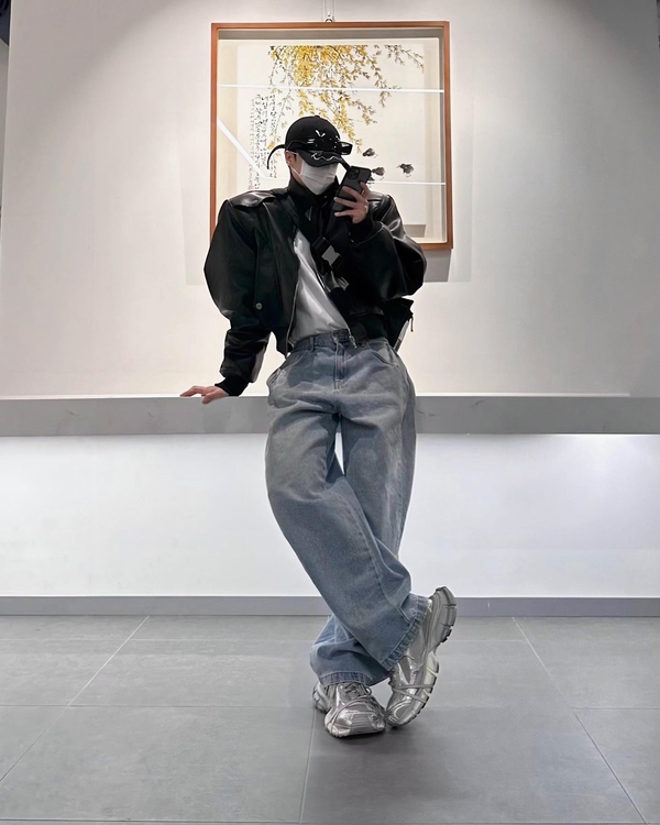 韩国穿搭ins大牌时尚博主,韩国穿搭ins时尚博主elborn