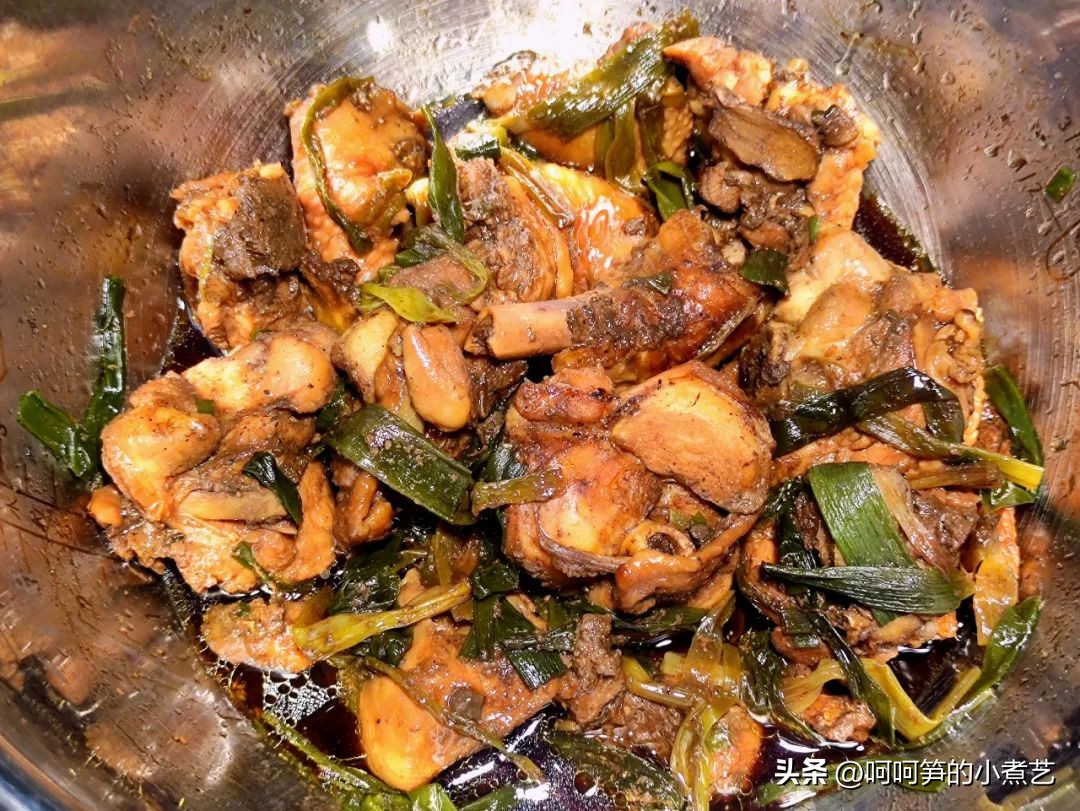 用电饭煲就能做的葱油鸡学会了吗,电饭锅葱油鸡做法家常菜