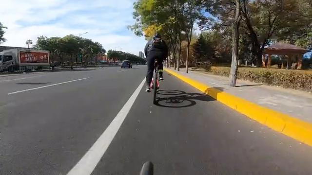 遛弯之后的被拉爆！感谢大哥#骑行