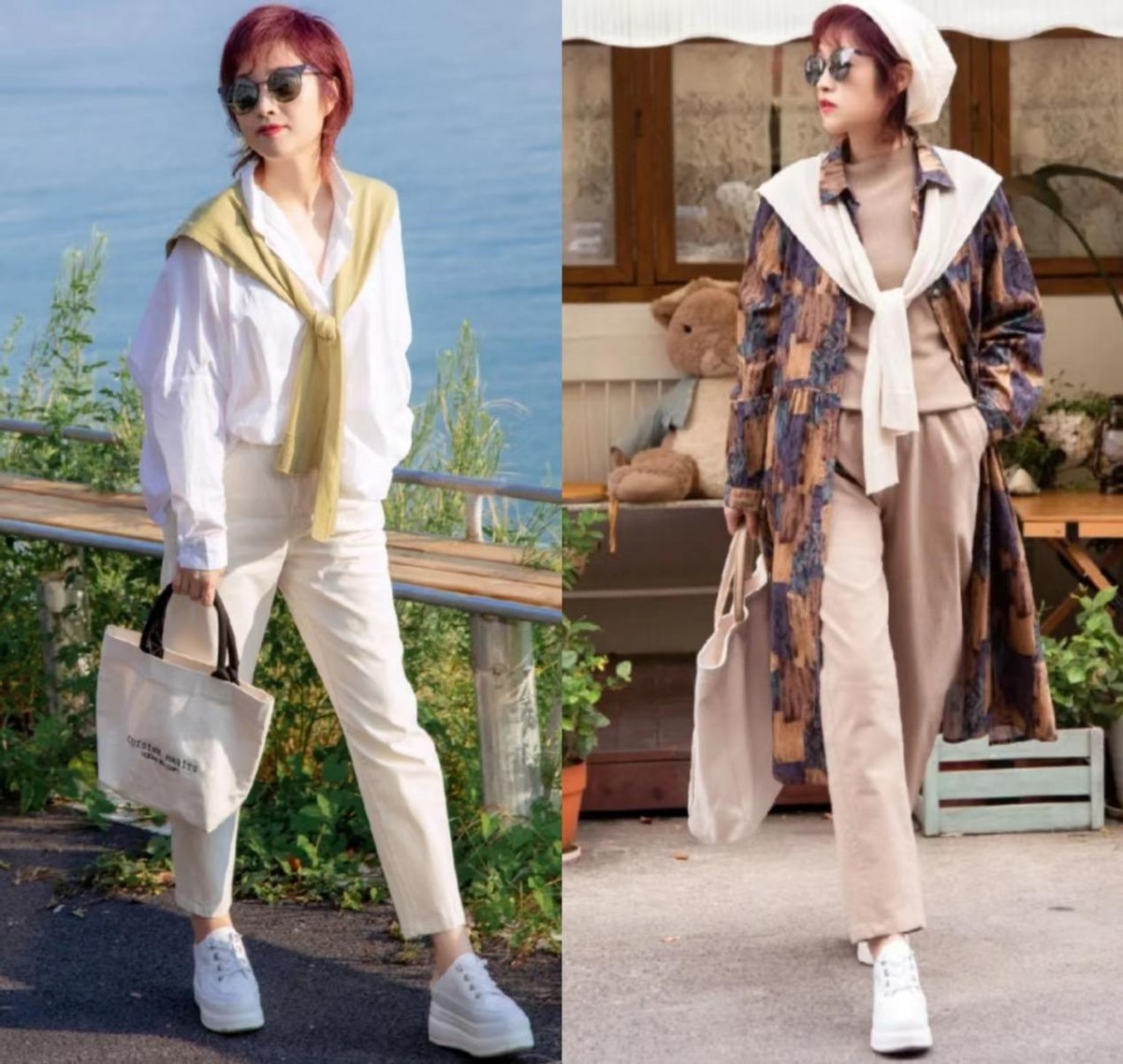 从不穿老年装这样穿更时髦高级,女人老了也别急着穿老年装