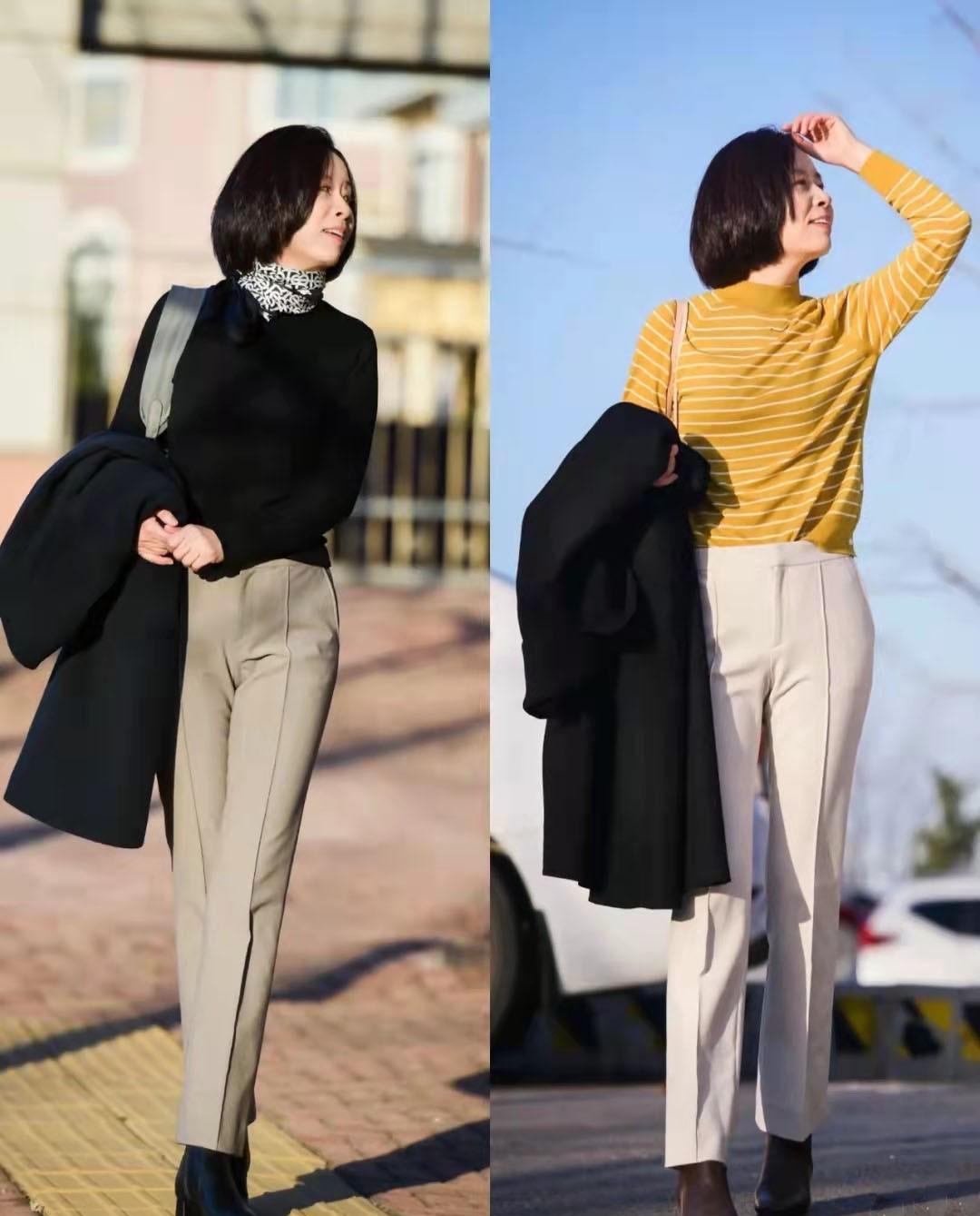 小脚裤西装裤怎么搭配显年轻,小脚西装裤适合什么腿型的人穿