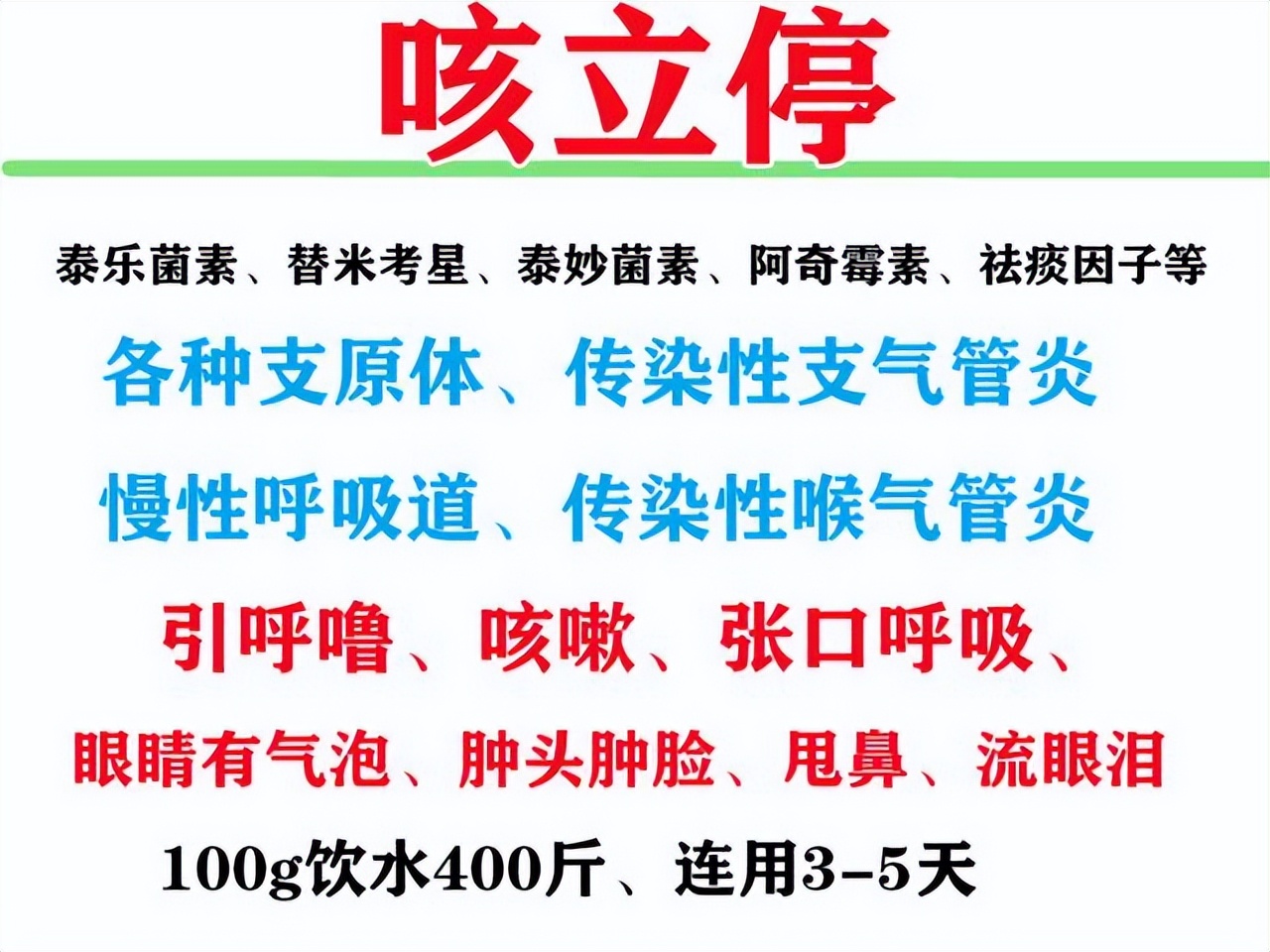 鸡嗓子有痰呼噜喂什么药,鸡喉咙呼噜响眼睛肿喂什么药