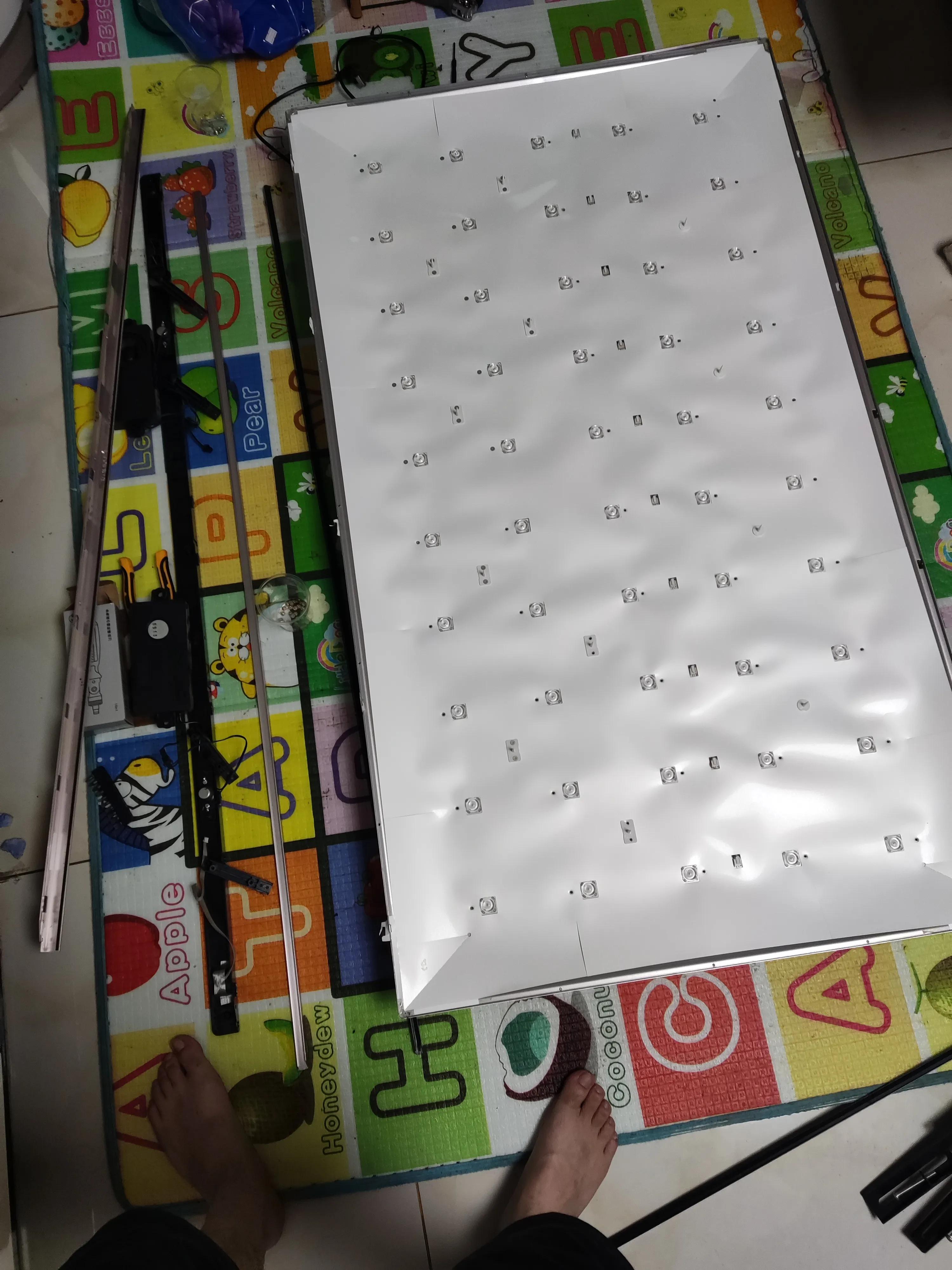 自己更换电视机灯条,自己动手更换电视机背光灯带创维