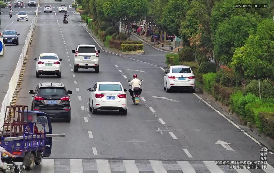 湘潭哪些地方抓拍摩托车走红灯,湘潭河口红绿灯有抓拍违章吗