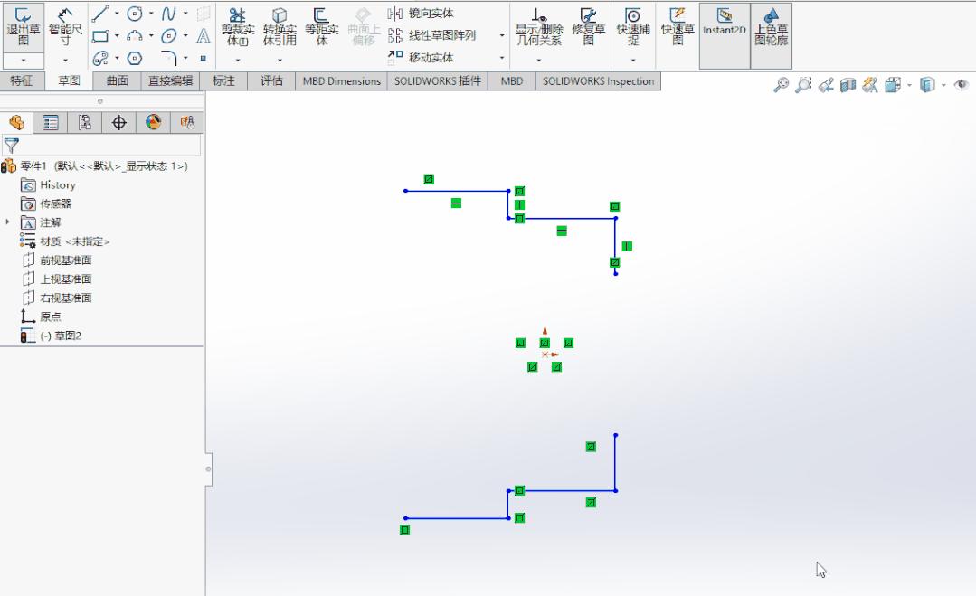 solidworks草图怎样镜像实体,solidworks镜像实体不能选择镜像面
