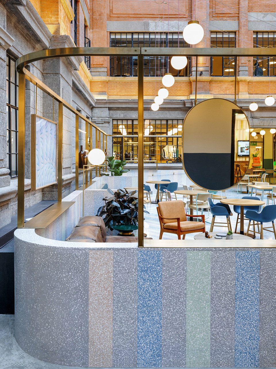 联合办公装修效果图,现代独栋办公室装修施工