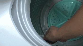 洗了衣服有毛絮,洗好的衣服有碎屑