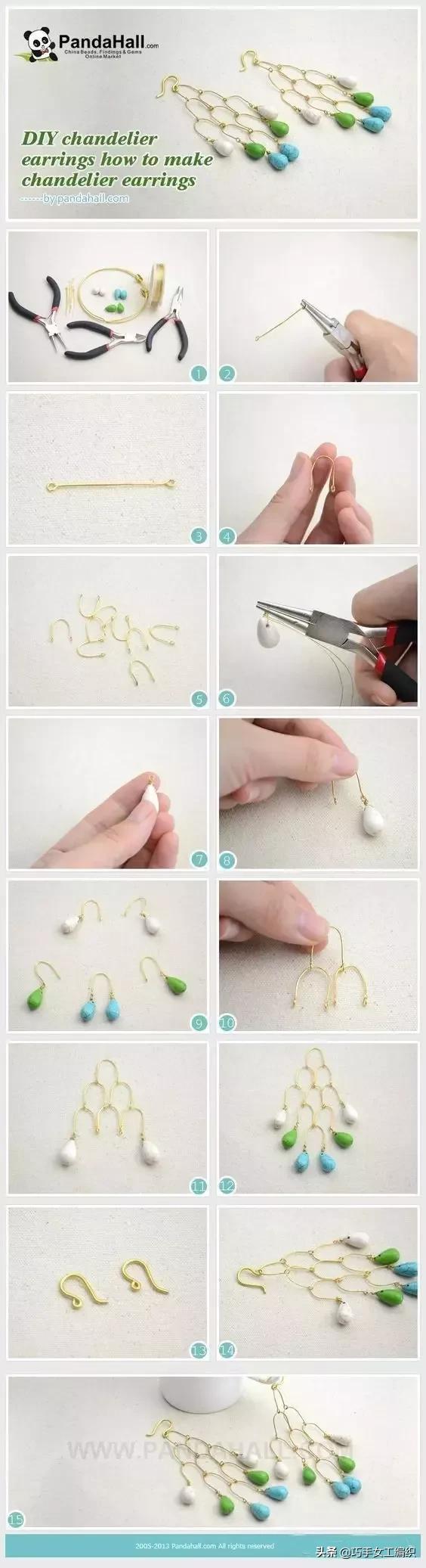 串珠4球教程,手工串珠饰品教程