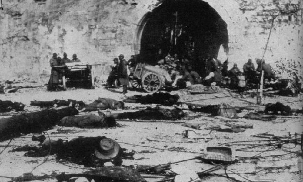 被日军砍头颅的将军,四名被日军砍下头颅的将军