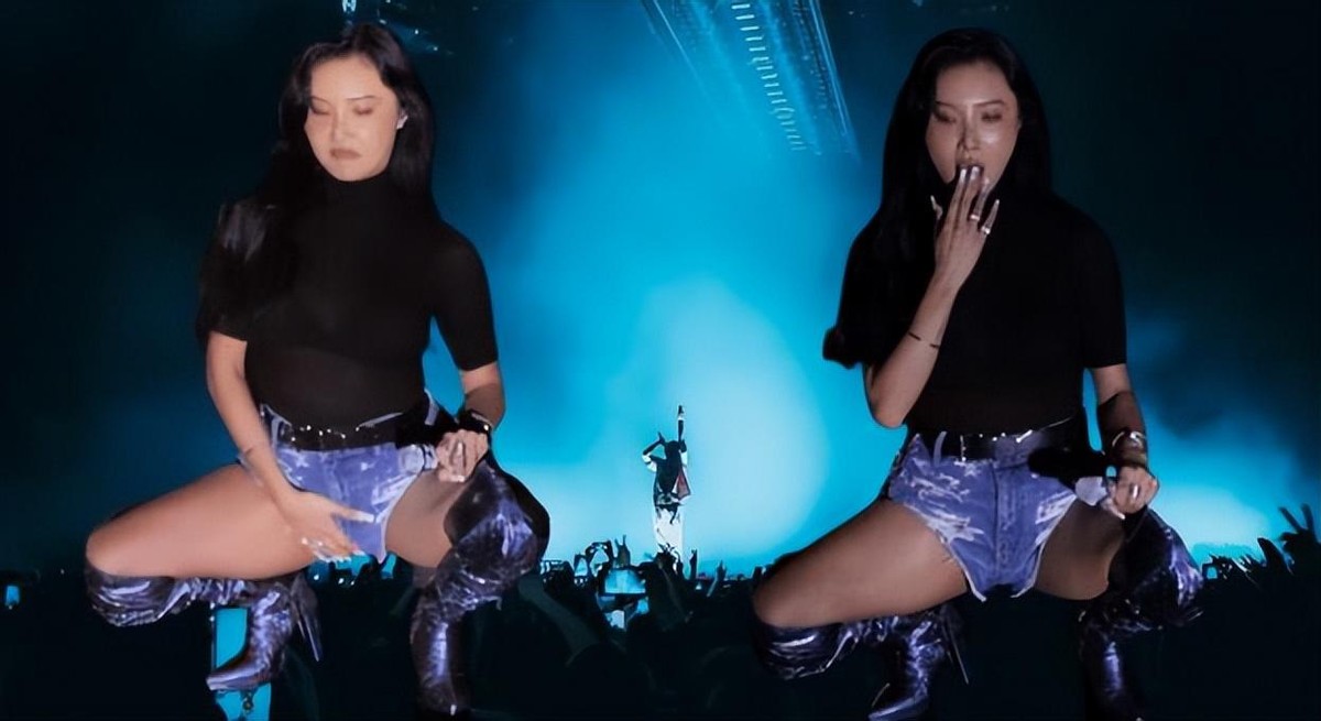 女艺人在校园表演摸*体下**舔手，污秽不堪，告发涉嫌演出淫乱罪