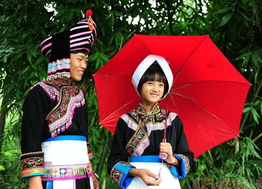 五十六个民族的风俗和服饰,费青儿五十六个民族服饰合集