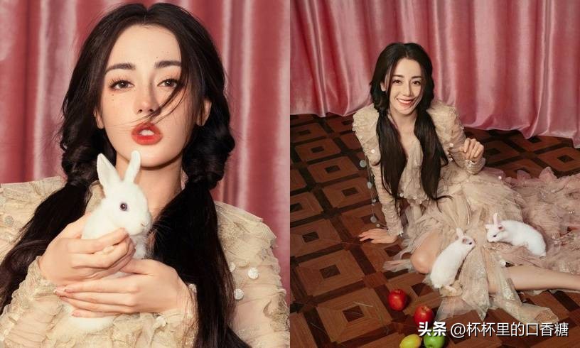 明星编发杨紫热巴,迪丽热巴杨紫同款头发编发