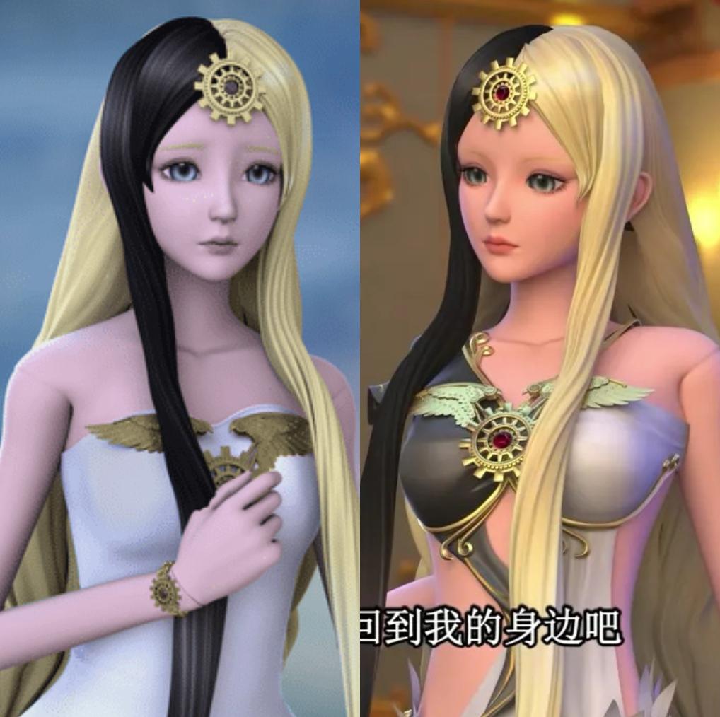 叶罗丽最丑的仙子白光莹,叶罗丽白光莹的仙子形态