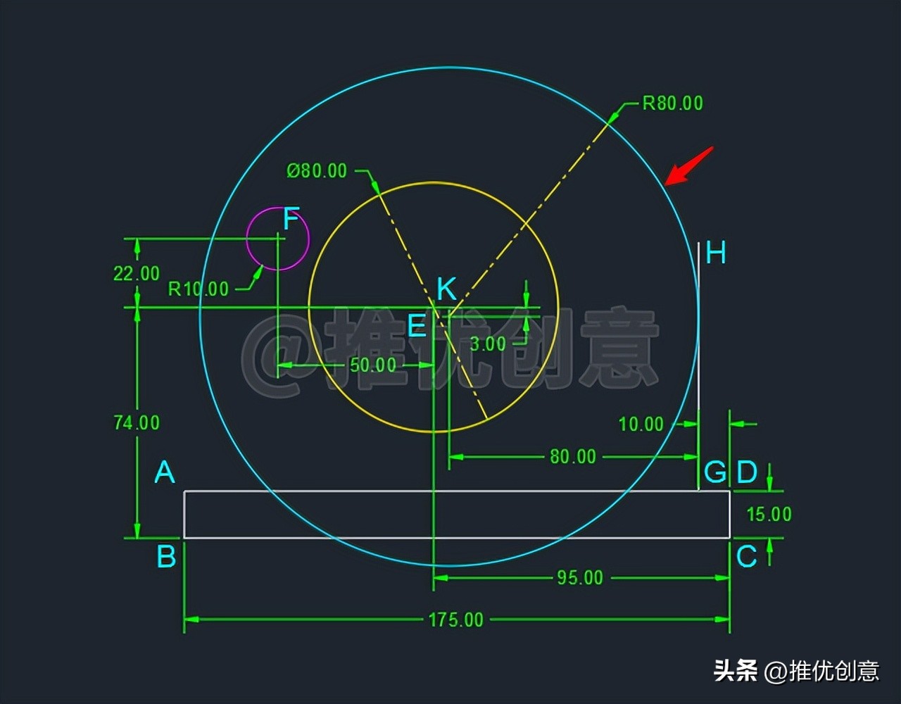 cad工业制图教学零基础入门,cad三维制图初学入门机械图