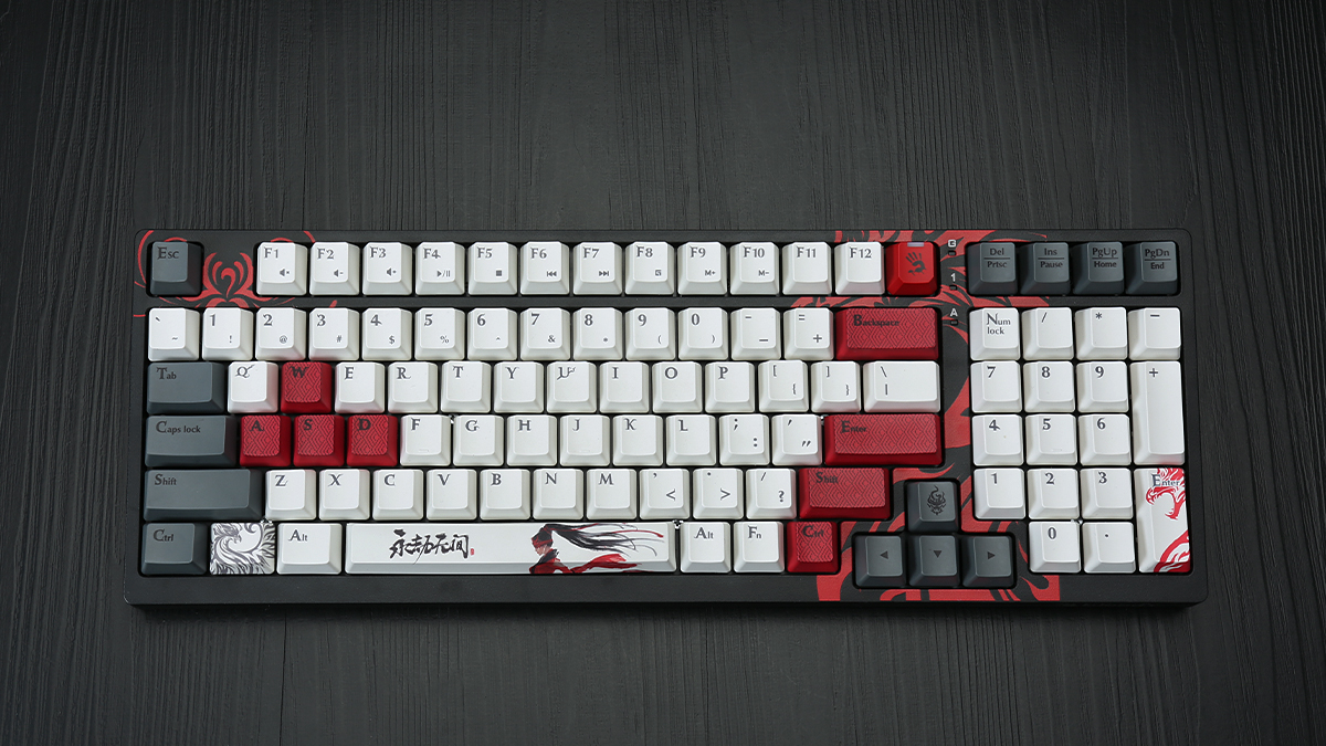 血手幽灵S98永劫无间联名版机械键盘评测：真爱粉必备品