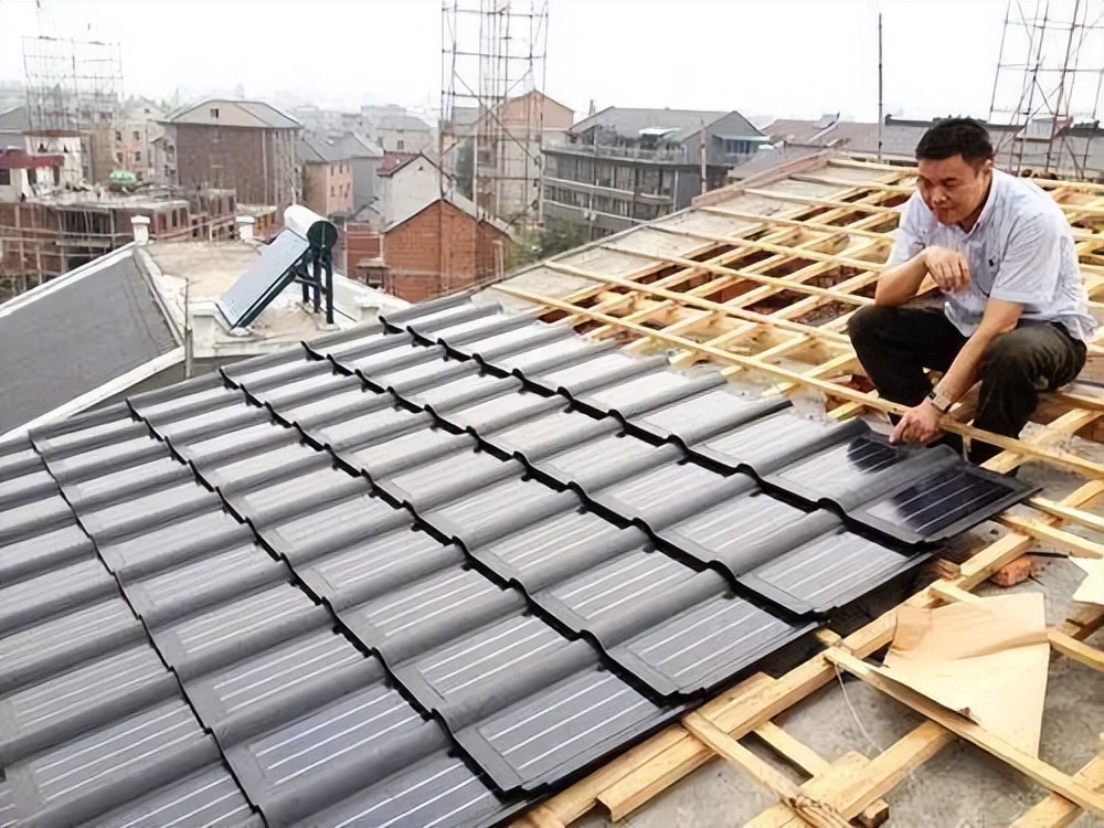 太阳能光伏瓦片,新型太阳能发电屋顶瓦有几种