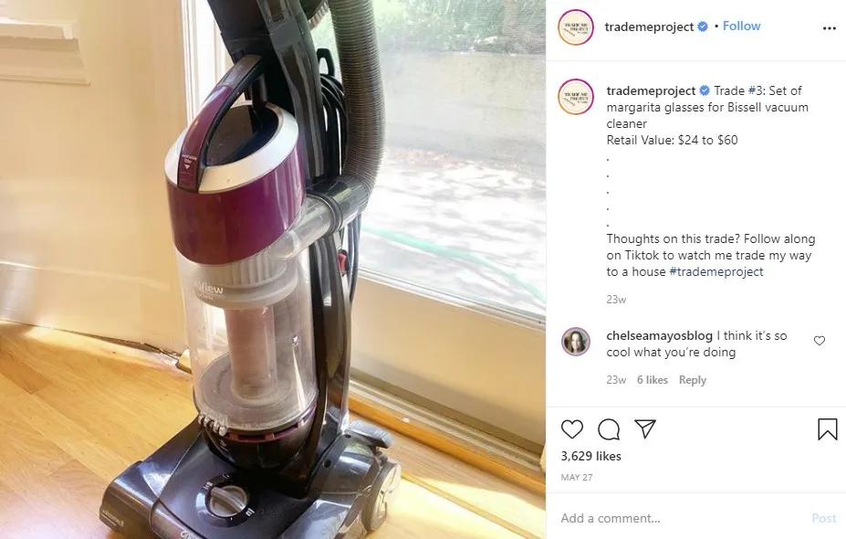 外国妹纸想用一个小发卡，跟别人换一栋房子，最后居然成功了