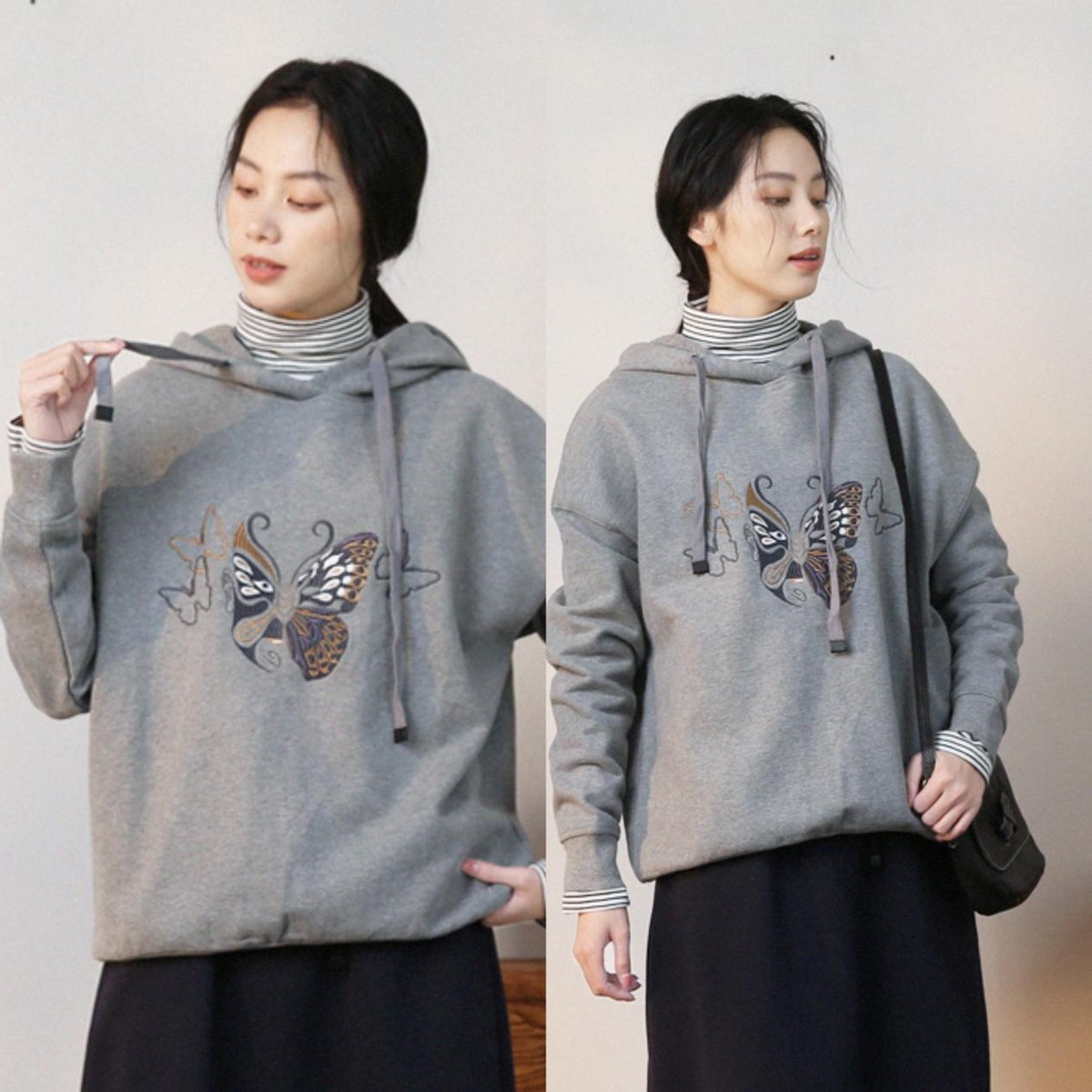 卫衣穿在里面怎么搭配好看,卫衣和什么衣服穿搭好看