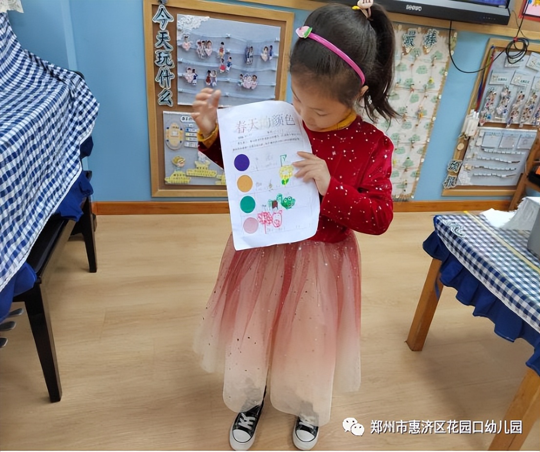 时光恰好遇见春天—郑州市惠济区花园口幼儿园大二班春天课程故事