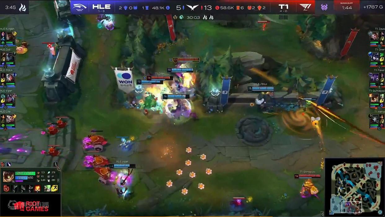 lck季前启航赛2023谁赢了,lck春季赛hle队员