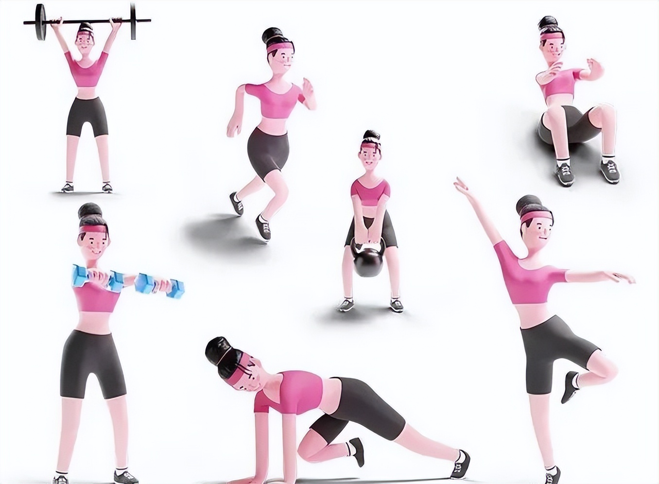 体育运动人物模型,体育器材3d模型