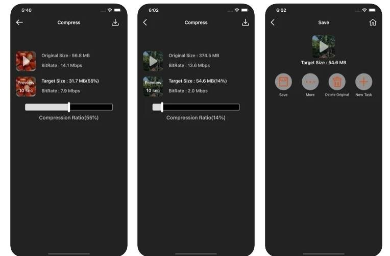 如何在手机上压缩视频并发送？